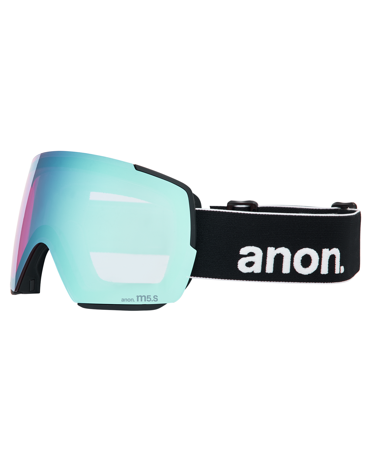 Anon M5S Snow Goggles + Bonus Lens + MFI® Face Mask - Black/Perceive Variable Blue Unisex Snow Goggles - Trojan Wake Ski Snow