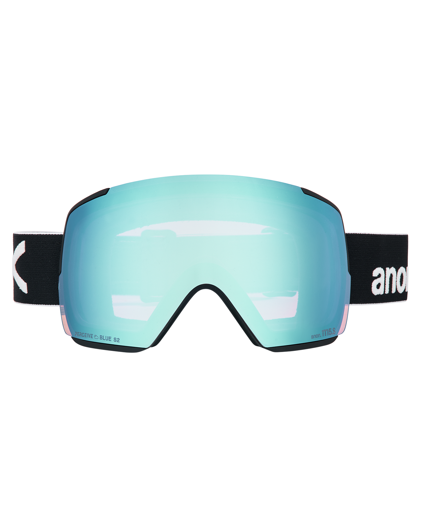 Anon M5S Snow Goggles + Bonus Lens + MFI® Face Mask - Black/Perceive Variable Blue Unisex Snow Goggles - Trojan Wake Ski Snow