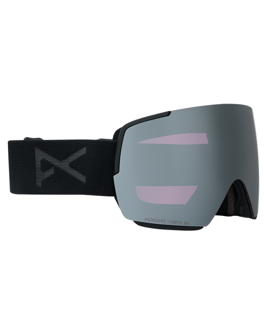 Anon M5S Snow Goggles + Bonus Lens + MFI® Face Mask - Smoke/Perceive Sunny Onyx Unisex Snow Goggles - Trojan Wake Ski Snow