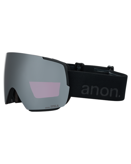 Anon M5S Snow Goggles + Bonus Lens + MFI® Face Mask - Smoke/Perceive Sunny Onyx Unisex Snow Goggles - Trojan Wake Ski Snow