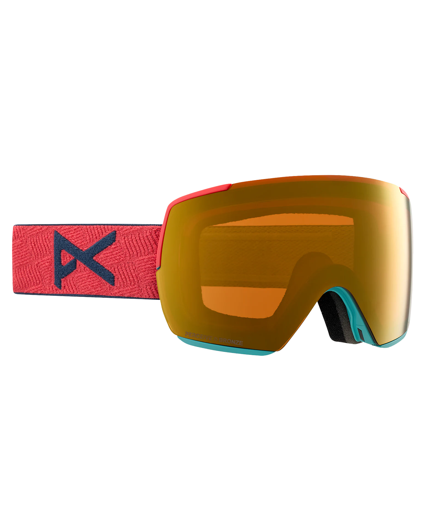 Anon M5S Snow Goggles - Coral/Perceive Sunny Bronze Lens Snow Goggles - Mens - Trojan Wake Ski Snow