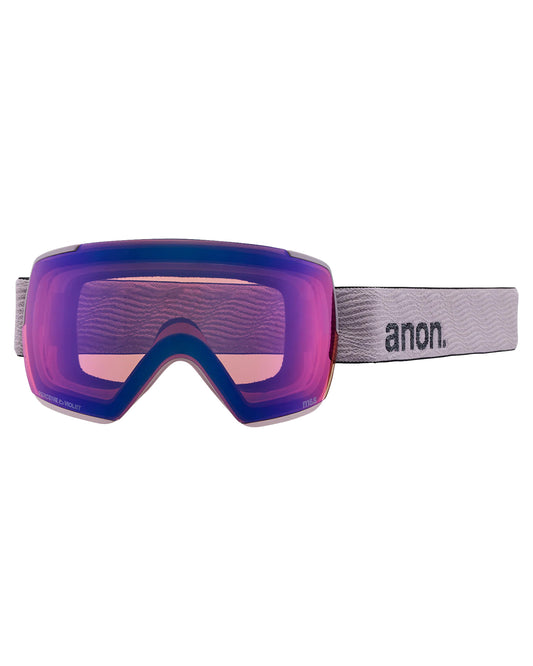 Anon M5S Snow Goggles - Elderberry/Perceive Sunny Onyx Lens Men's Snow Goggles - Trojan Wake Ski Snow