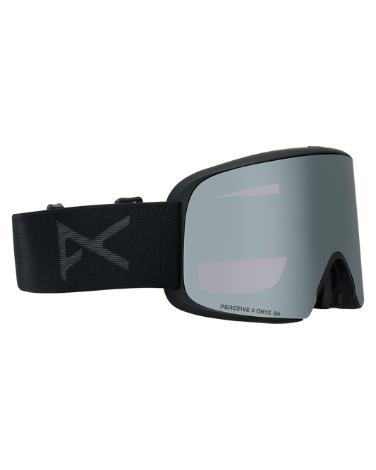 Anon M6 Snow Goggles + Bonus Lens + MFI® Face Mask - Smoke/Perceive Sunny Onyx Unisex Snow Goggles - Trojan Wake Ski Snow