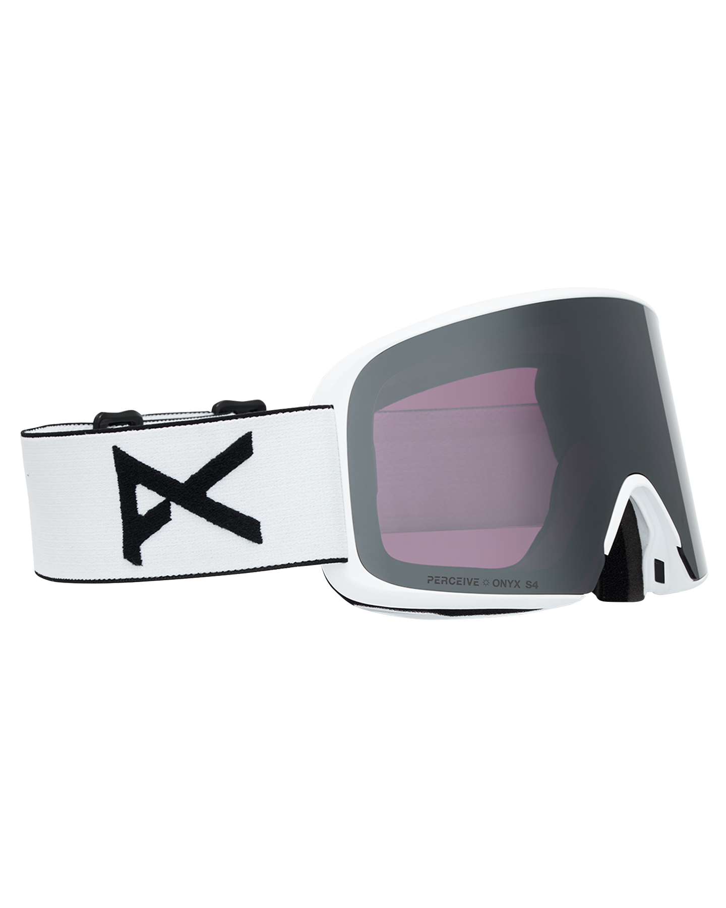 Anon M6 Snow Goggles + Bonus Lens + MFI® Face Mask - White/Perceive Sunny Onyx Unisex Snow Goggles - Trojan Wake Ski Snow