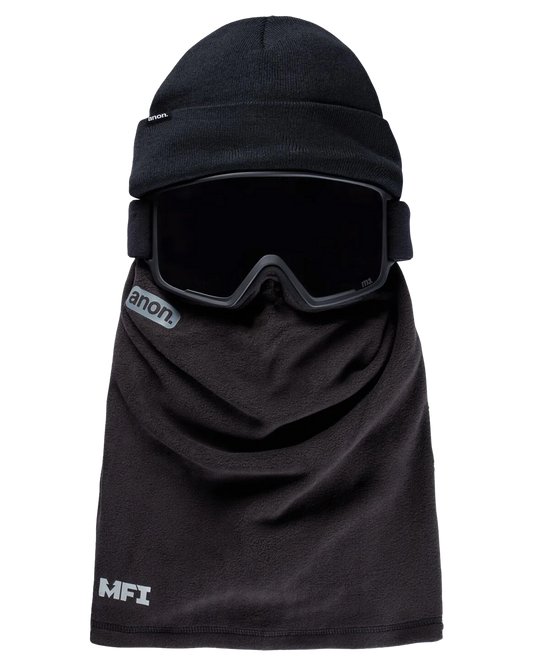 Anon MFI Beanie Neck Warmer - Black Neck Warmers & Face Masks - Trojan Wake Ski Snow