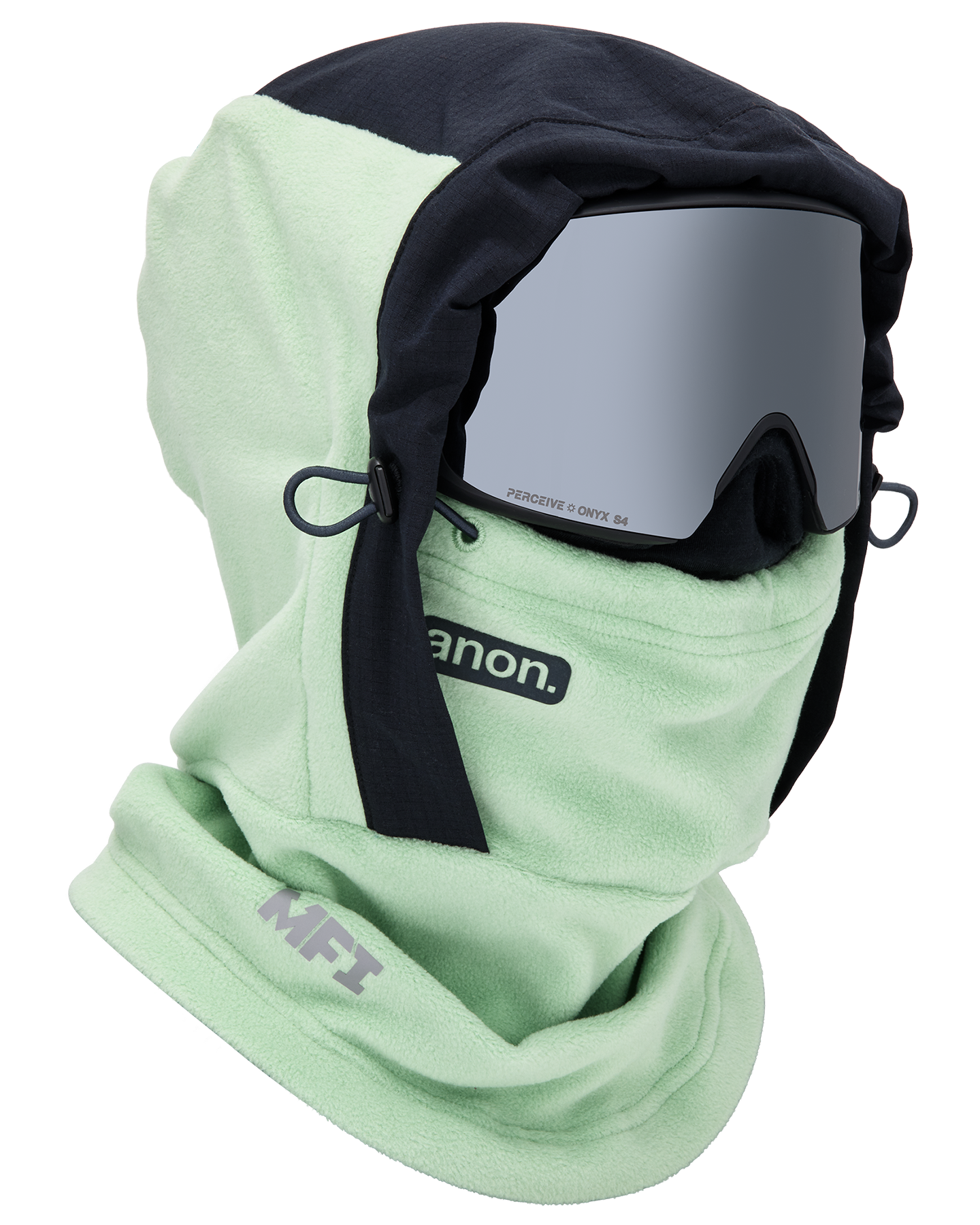 Anon MFI® Fleece Hood - Soft Sage Unisex Neck Warmers & Face Masks - Trojan Wake Ski Snow