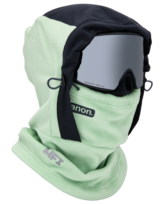 Anon MFI® Fleece Hood - Soft Sage Unisex Neck Warmers & Face Masks - Trojan Wake Ski Snow