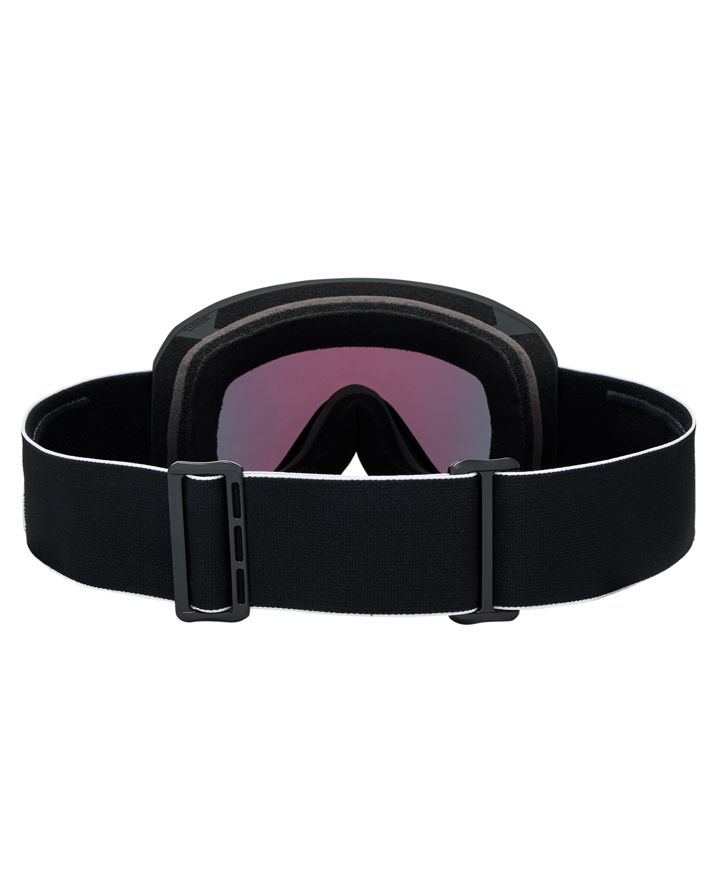 Anon Nesa Low Bridge Snow Goggles + Bonus Lens + MFI® Face Mask - Black/Perceive Sunny Red Unisex Snow Goggles - Trojan Wake Ski Snow