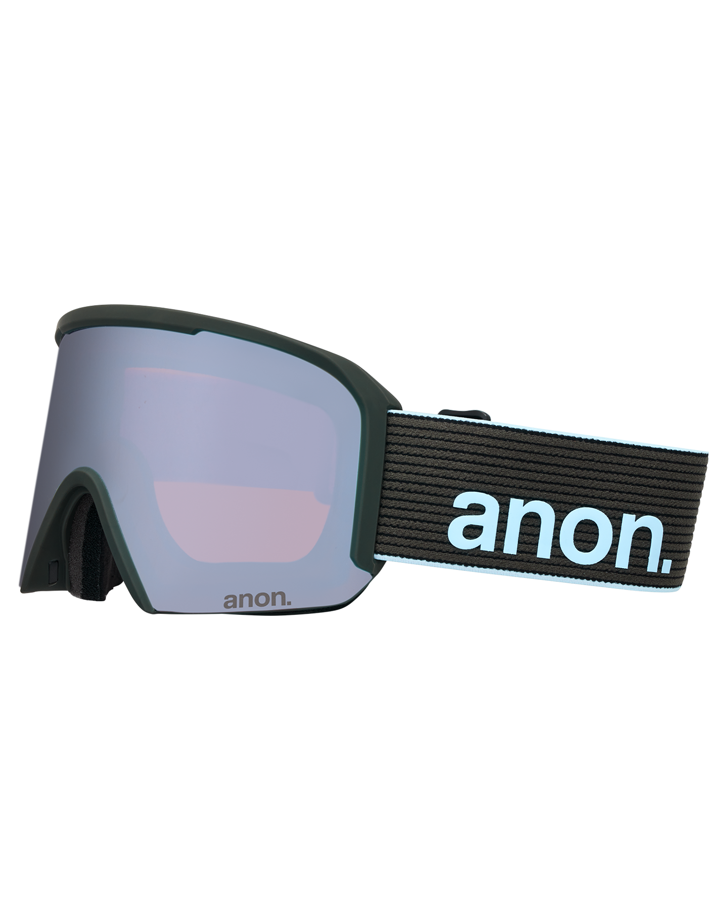 Anon Nesa Snow Goggles + Bonus Lens + MFI® Face Mask - Snow Flurry/Perceive Sunny Onyx Unisex Snow Goggles - Trojan Wake Ski Snow