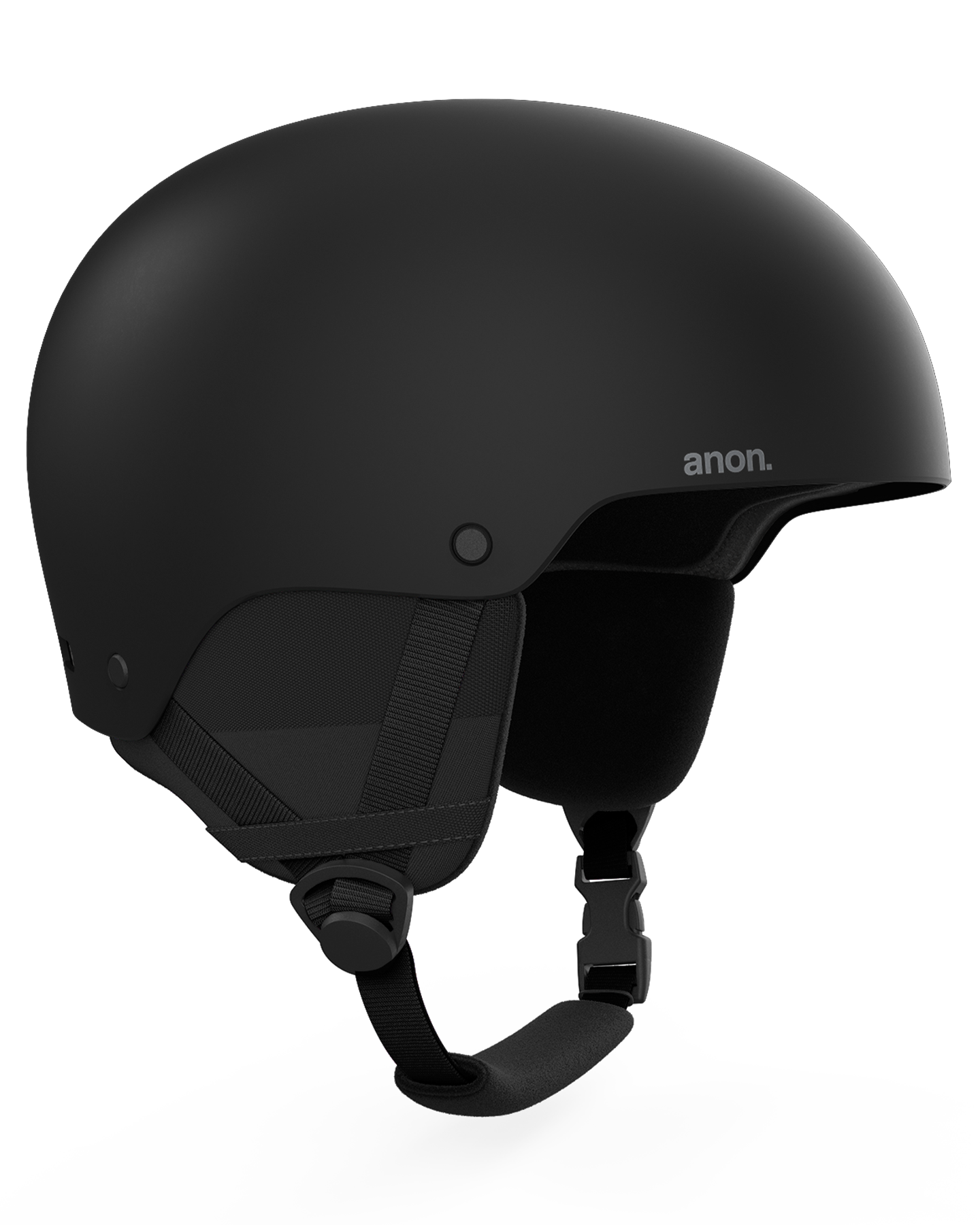 Anon Raider 3 Snow Helmet - Black Unisex Snow Helmets - Trojan Wake Ski Snow