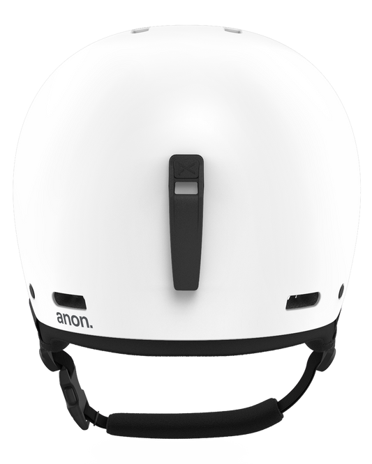 Anon Raider 3 Snow Helmet - White Unisex Snow Helmets - Trojan Wake Ski Snow