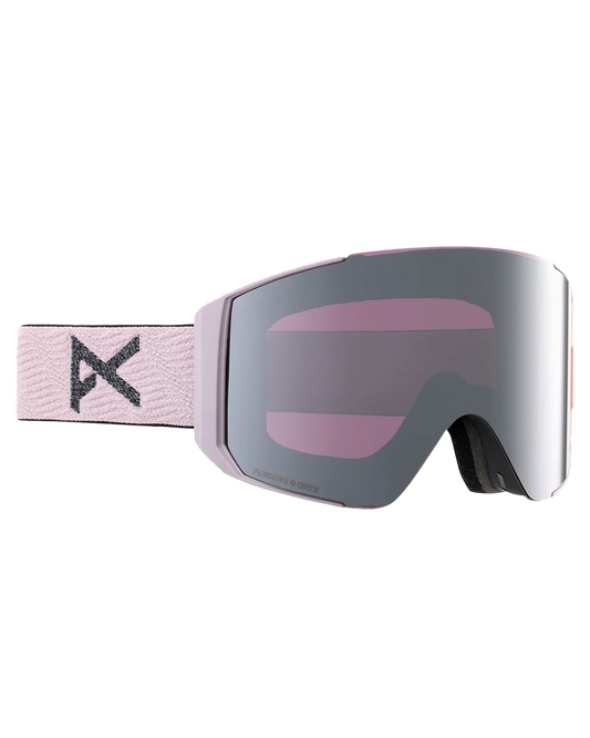 Anon Sync Snow Goggles + Bonus Lens - Elderberry/Perceive Sunny Onyx Lens Men's Snow Goggles - Trojan Wake Ski Snow