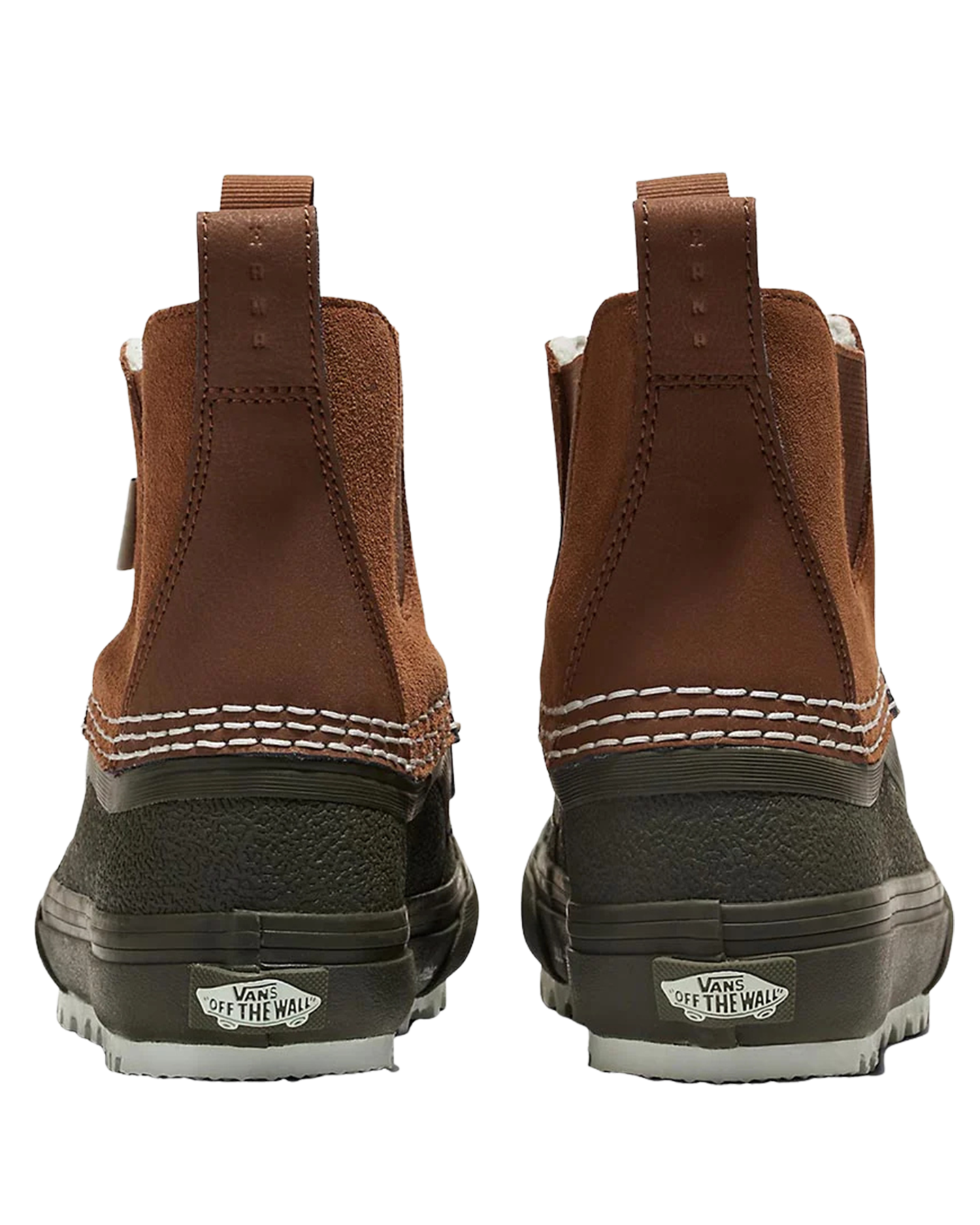 Vans Mte Standard Mid Chelsea Waterproof - Hana Beaman Brown/Green Unisex Apres Boots - Trojan Wake Ski Snow