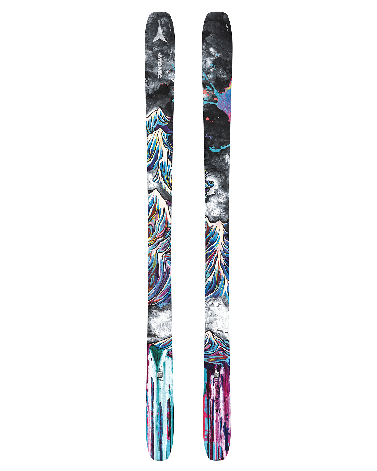Atomic Bent 90 Skis - 2025 Men's Snow Skis - Trojan Wake Ski Snow