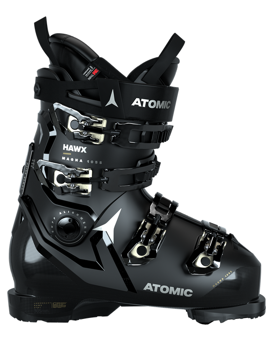 Atomic Hawx Magna 105 S Gw Women's Ski Boots - Black - 2024 Snow Ski Boots - Womens - Trojan Wake Ski Snow