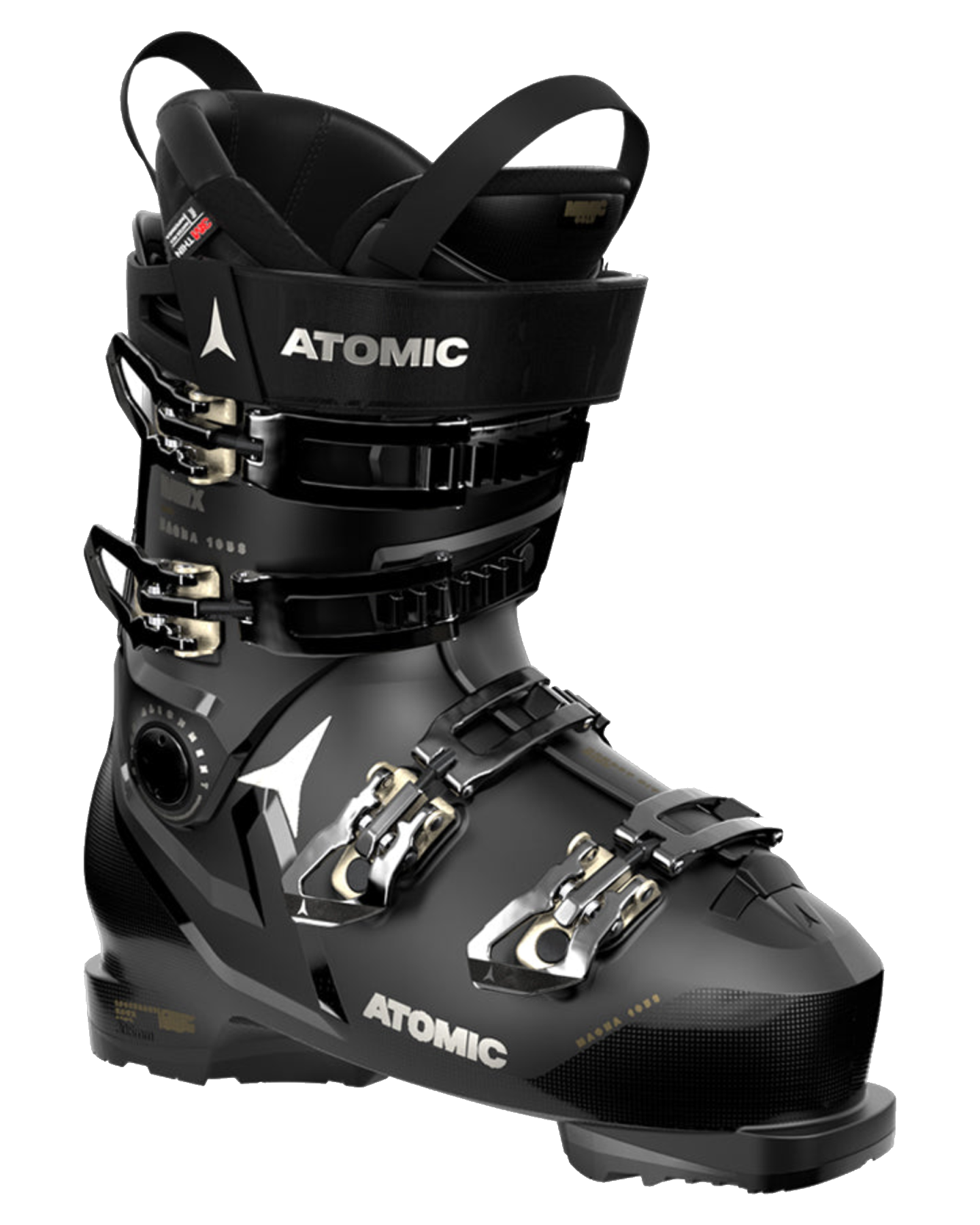 Atomic Hawx Magna 105 S Gw Women's Ski Boots - Black - 2024 Snow Ski Boots - Womens - Trojan Wake Ski Snow