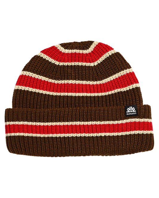 Autumn Slacker Beanie - Brown
