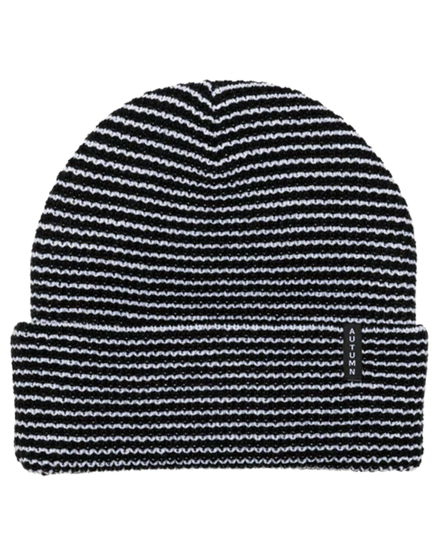 Autumn Stripe Beanie - Black Unisex Beanies - Trojan Wake Ski Snow