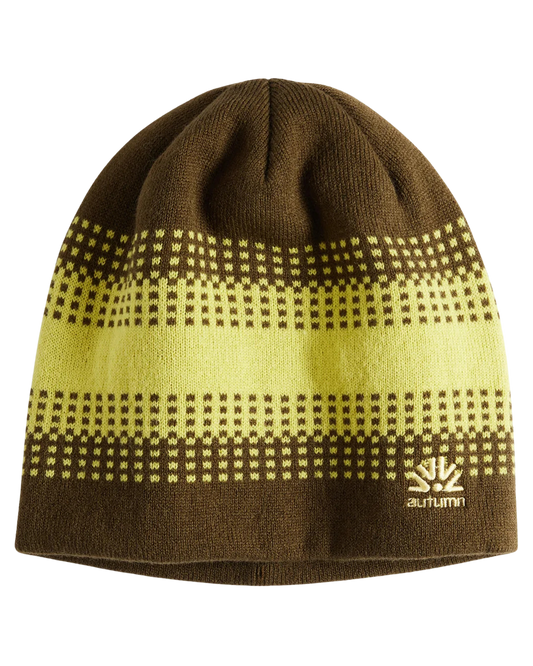 Autumn Warp Beanie - Light Yellow