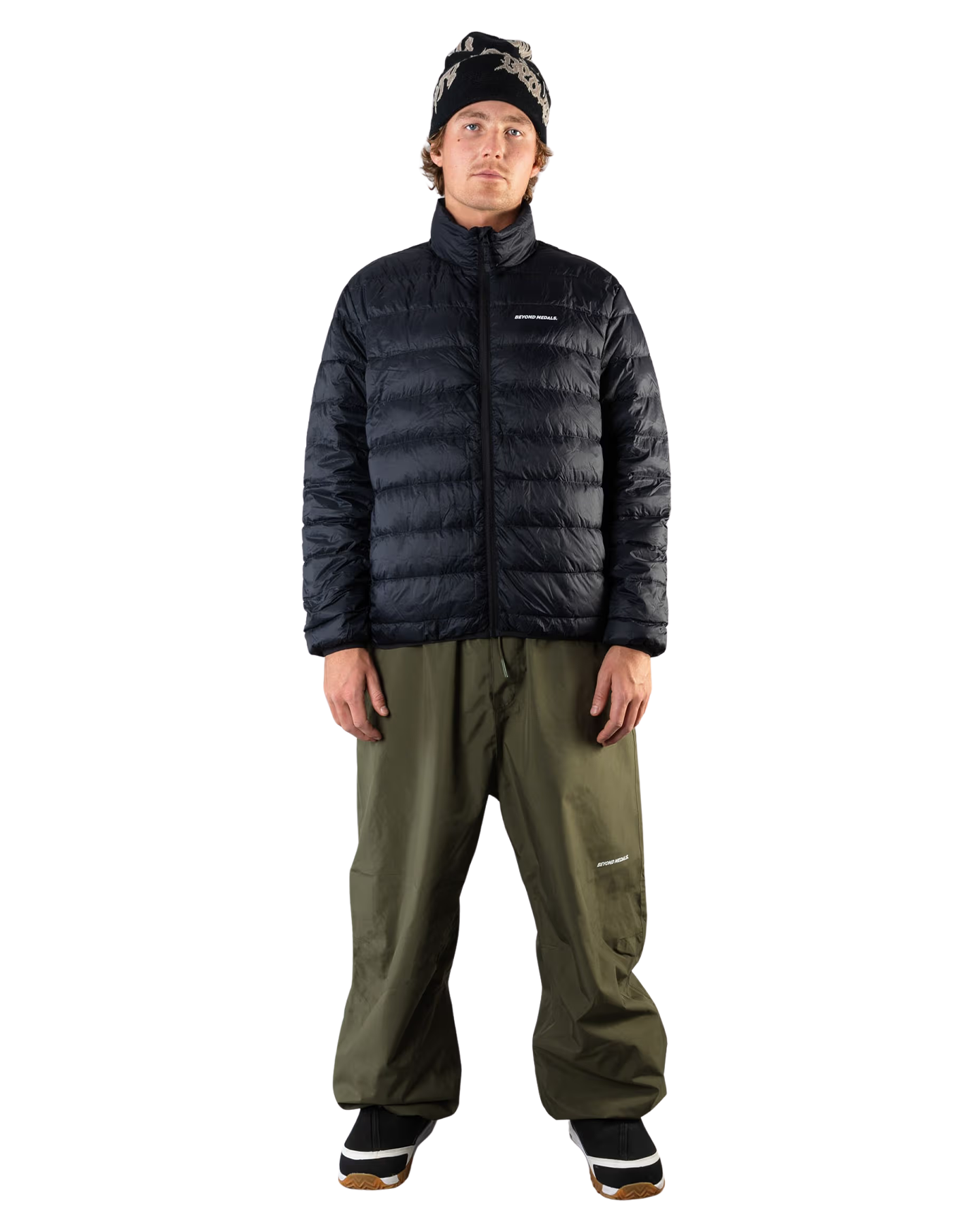 Beyond Medals Packable Down Jacket - Black Unisex Jackets - Trojan Wake Ski Snow