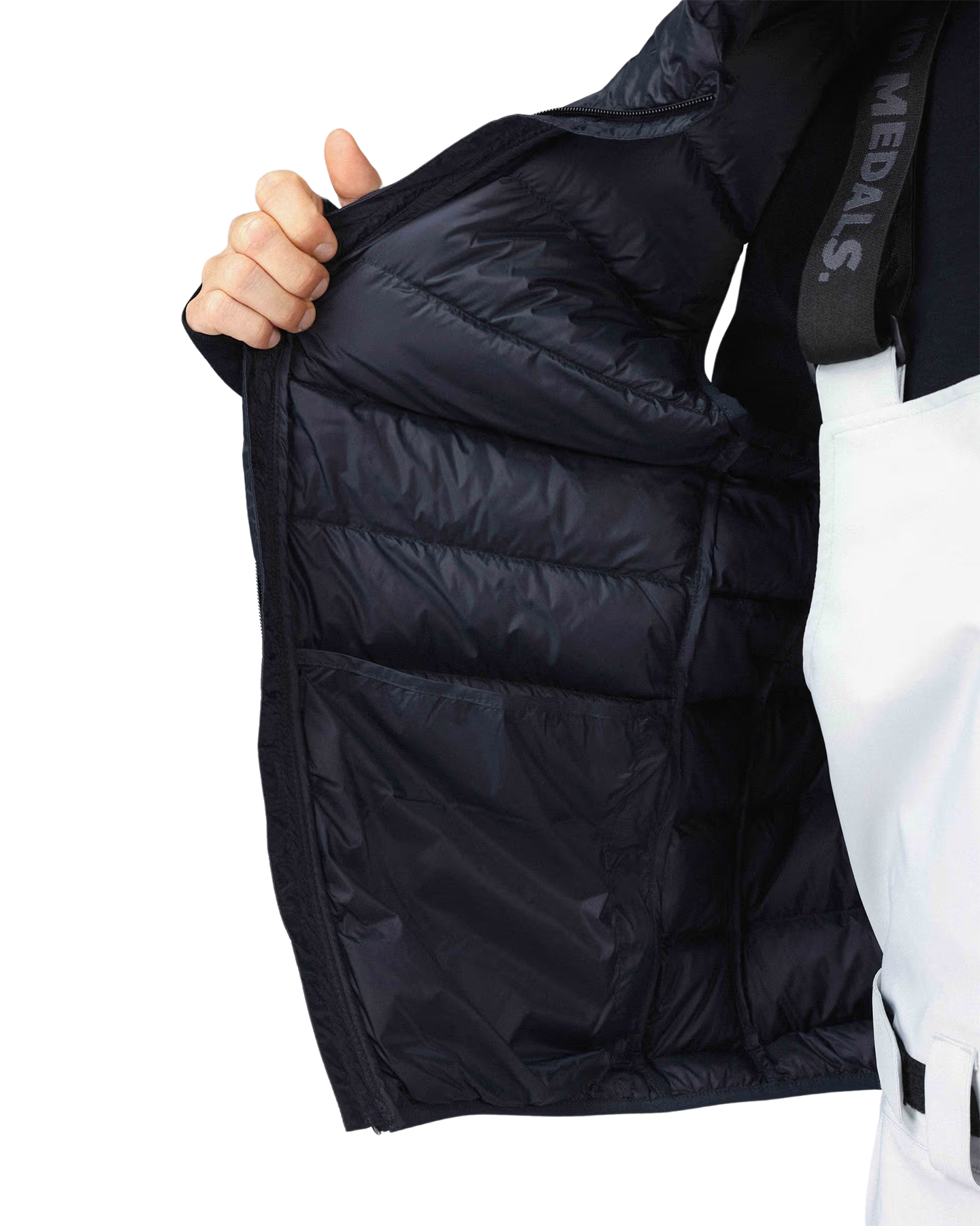 Beyond Medals Packable Down Vest Unisex Snow Jackets - Trojan Wake Ski Snow