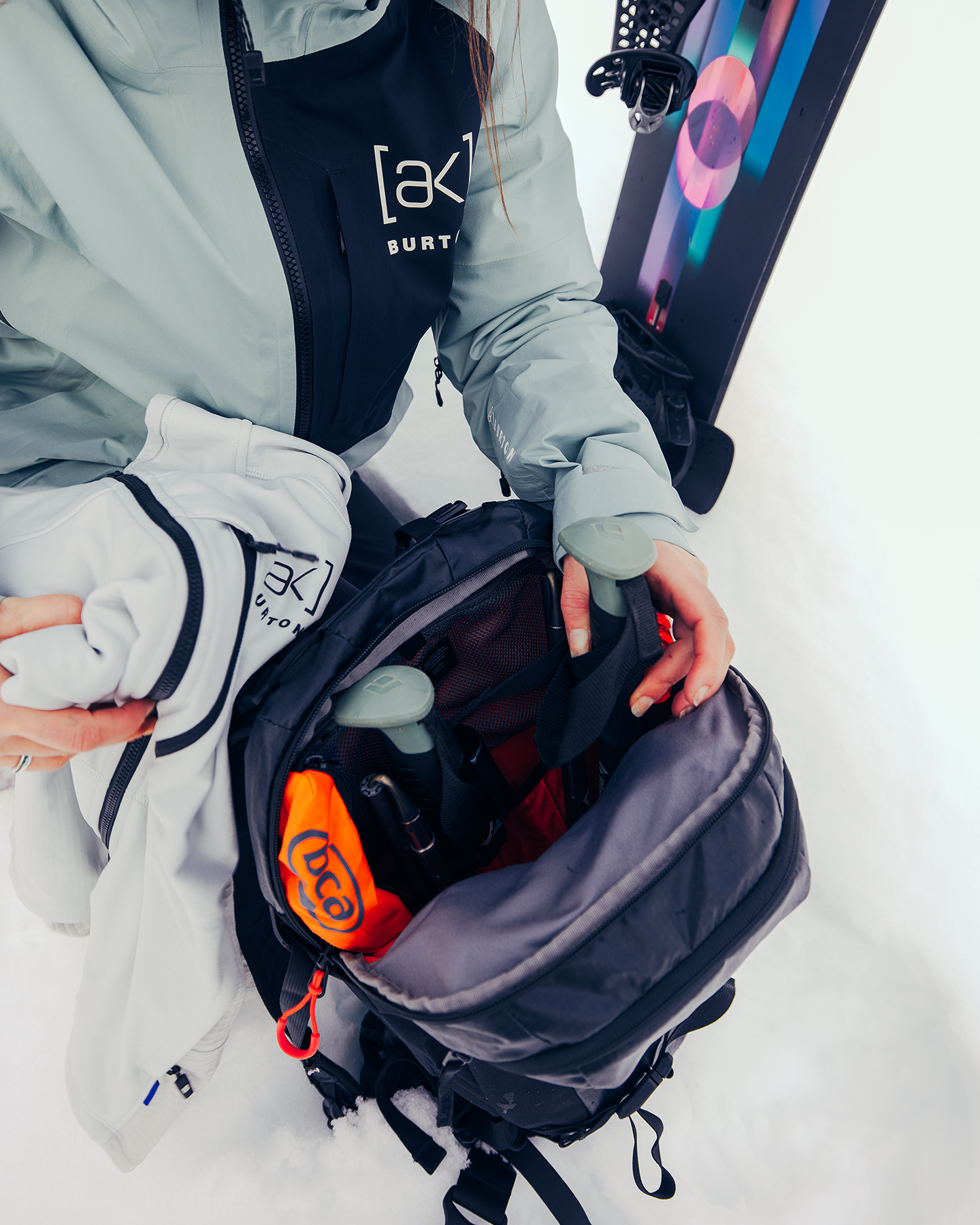 Burton [ak]® Dispatcher 18L Backpack - True Black Unisex Backpacks - Trojan Wake Ski Snow