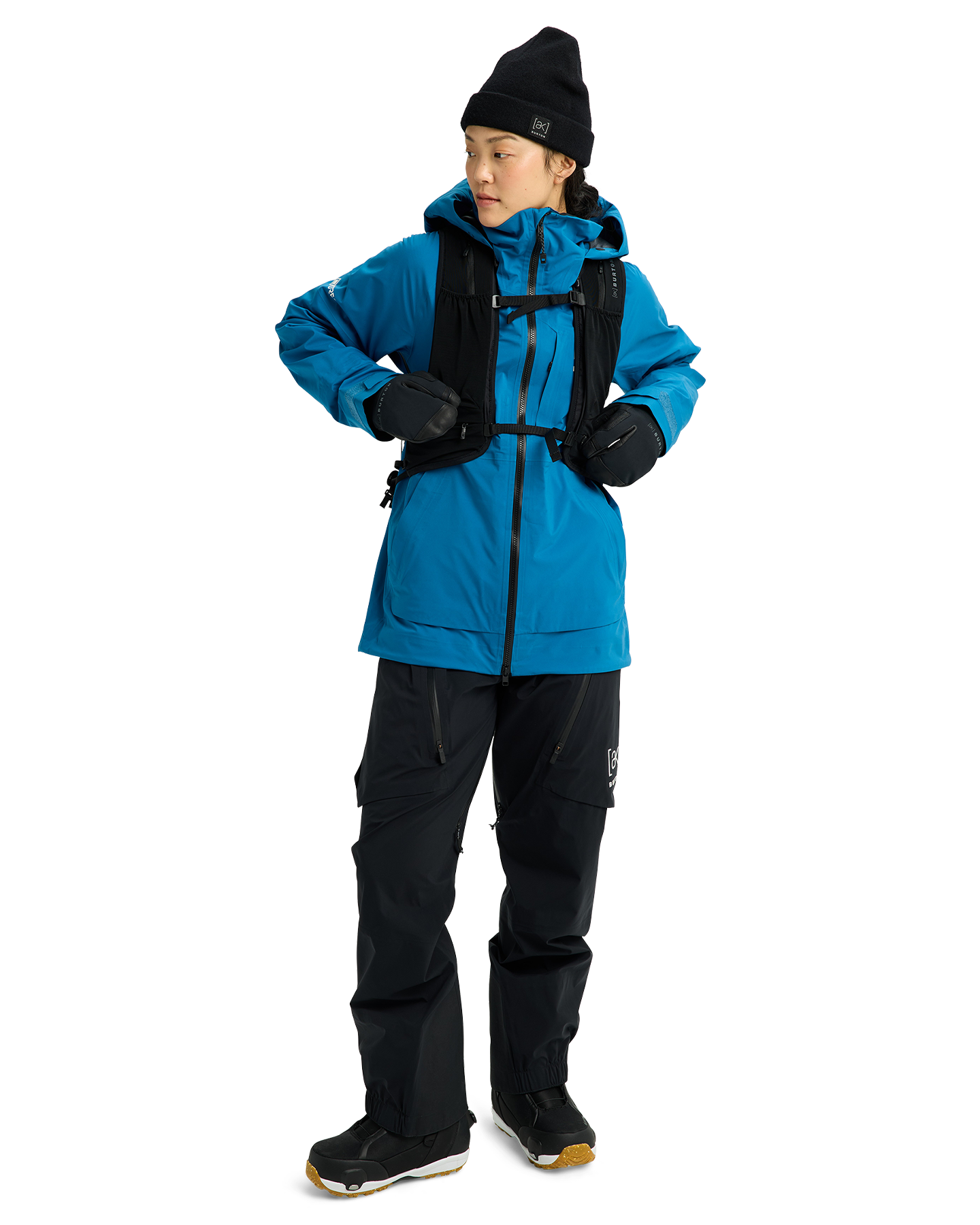 Burton [ak]® Surgence 18L Tour Backpack - True Black Unisex Backpacks - Trojan Wake Ski Snow