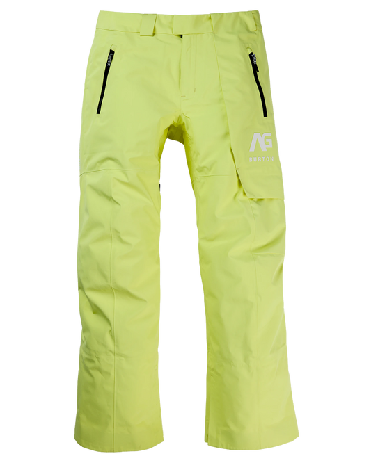 Burton Analog Hardpack Gore-Tex 3L Snow Pants - Sulfur Zest - 2024 Men's Snow Pants - Trojan Wake Ski Snow