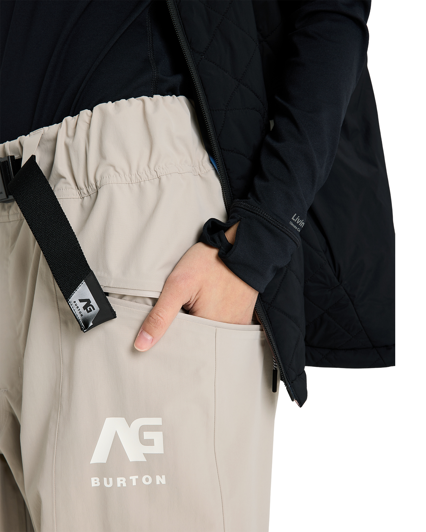 Burton x Analog Offspin 2L Snow Pants - Stone Grey Unisex Snow Pants - Trojan Wake Ski Snow