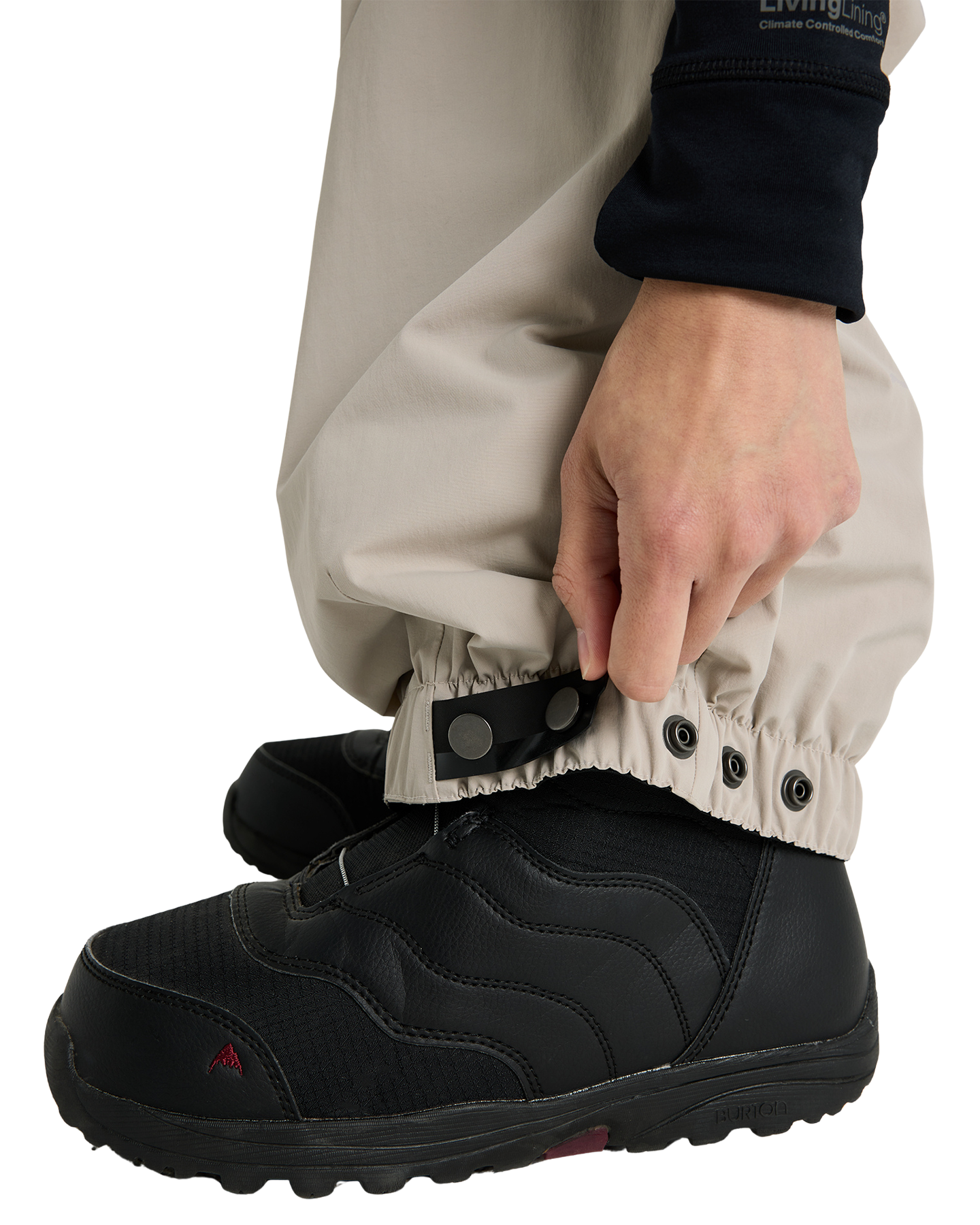 Burton x Analog Offspin 2L Snow Pants - Stone Grey Unisex Snow Pants - Trojan Wake Ski Snow