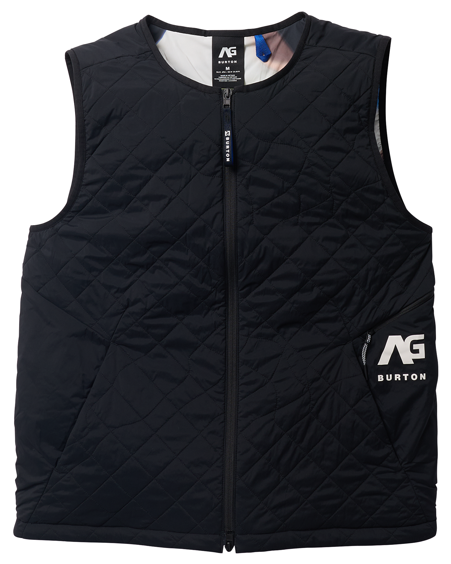 Burton x Analog Pinball Insulated Vest - True Black Unisex Jackets - Trojan Wake Ski Snow