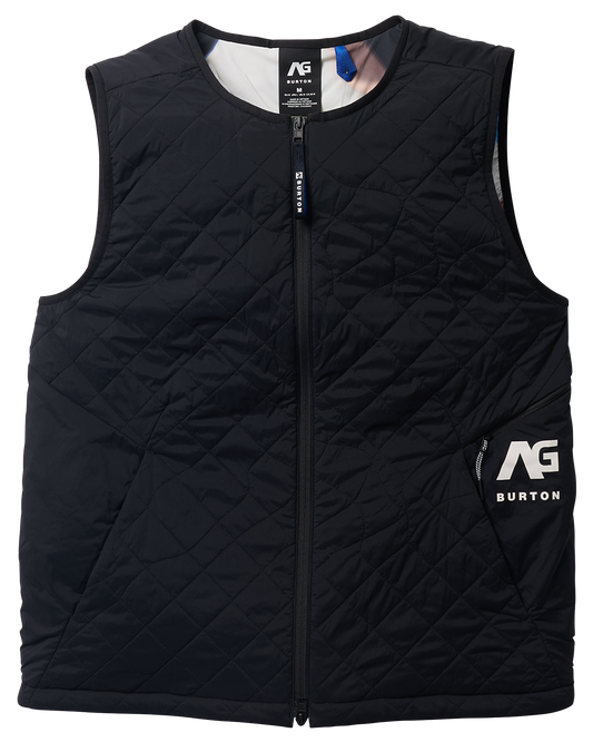 Burton x Analog Pinball Insulated Vest - True Black Unisex Jackets - Trojan Wake Ski Snow
