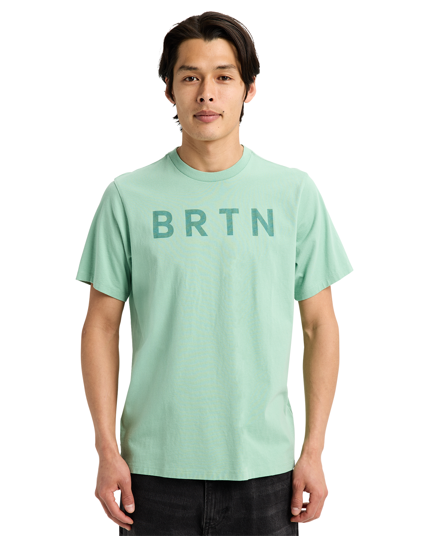 Burton BRTN Short Sleeve T-Shirt - Soft Sage Unisex S/S Tees - Trojan Wake Ski Snow
