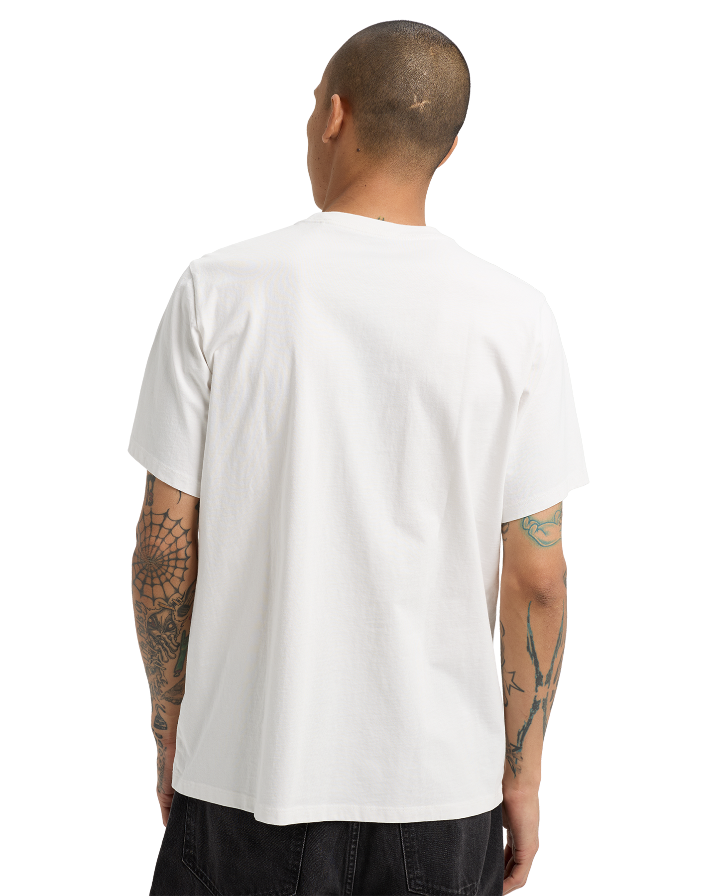 Burton BRTN Short Sleeve T-Shirt - Stout White Unisex S/S Tees - Trojan Wake Ski Snow