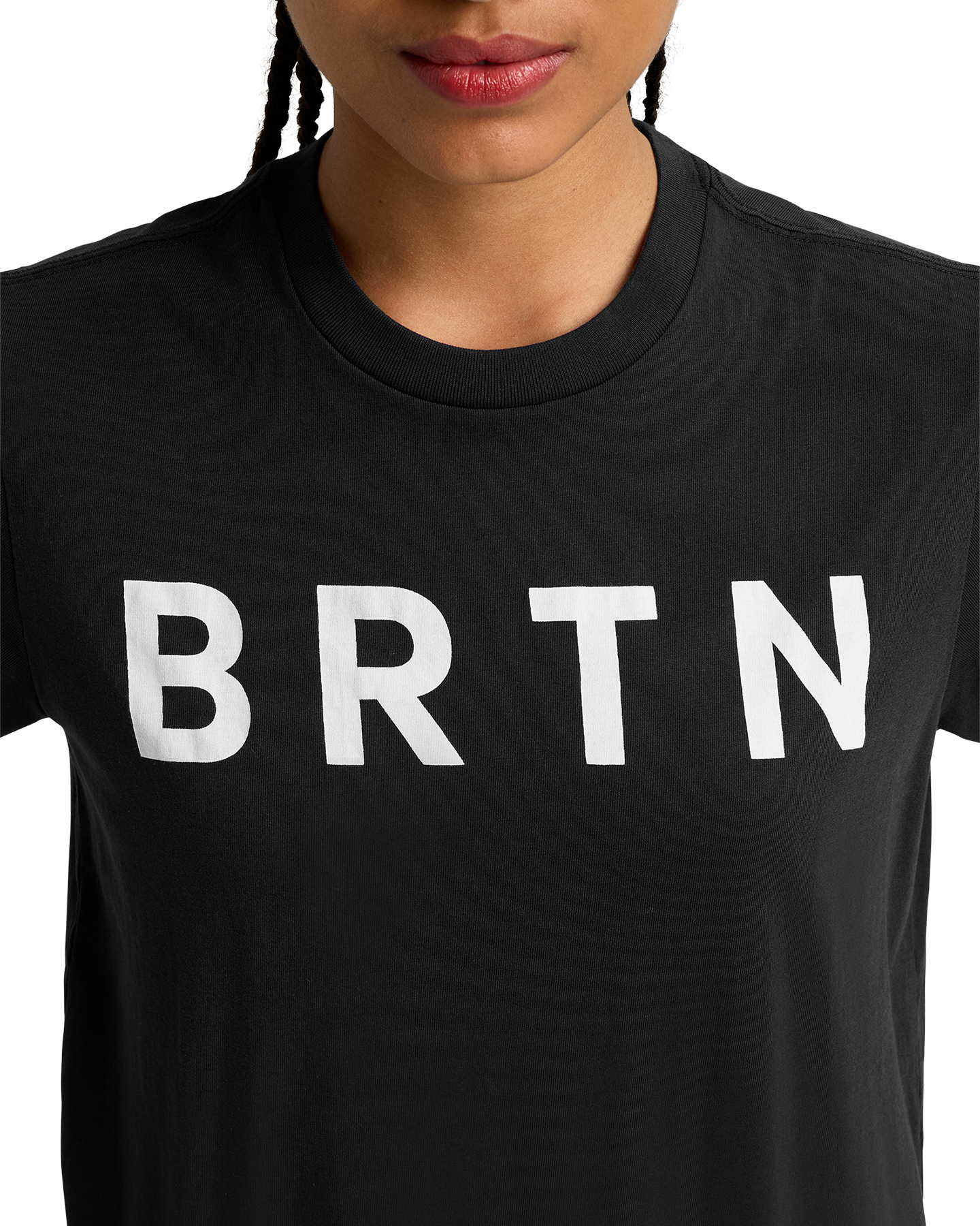 Burton BRTN Short Sleeve T-Shirt - True Black Unisex S/S Tees - Trojan Wake Ski Snow