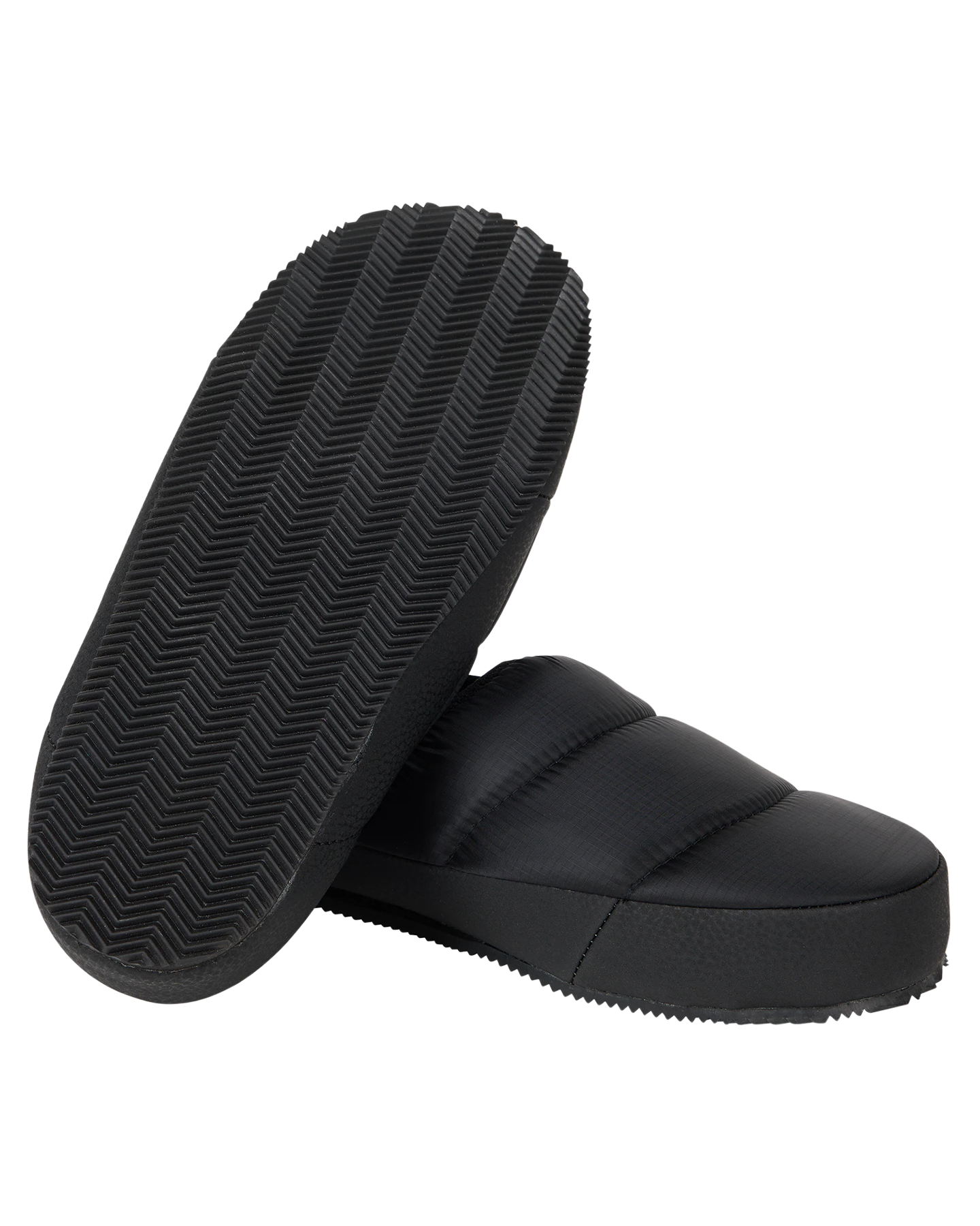 Burton Daybeacon Insulated Slippers - True Black Unisex Apres Boots - Trojan Wake Ski Snow