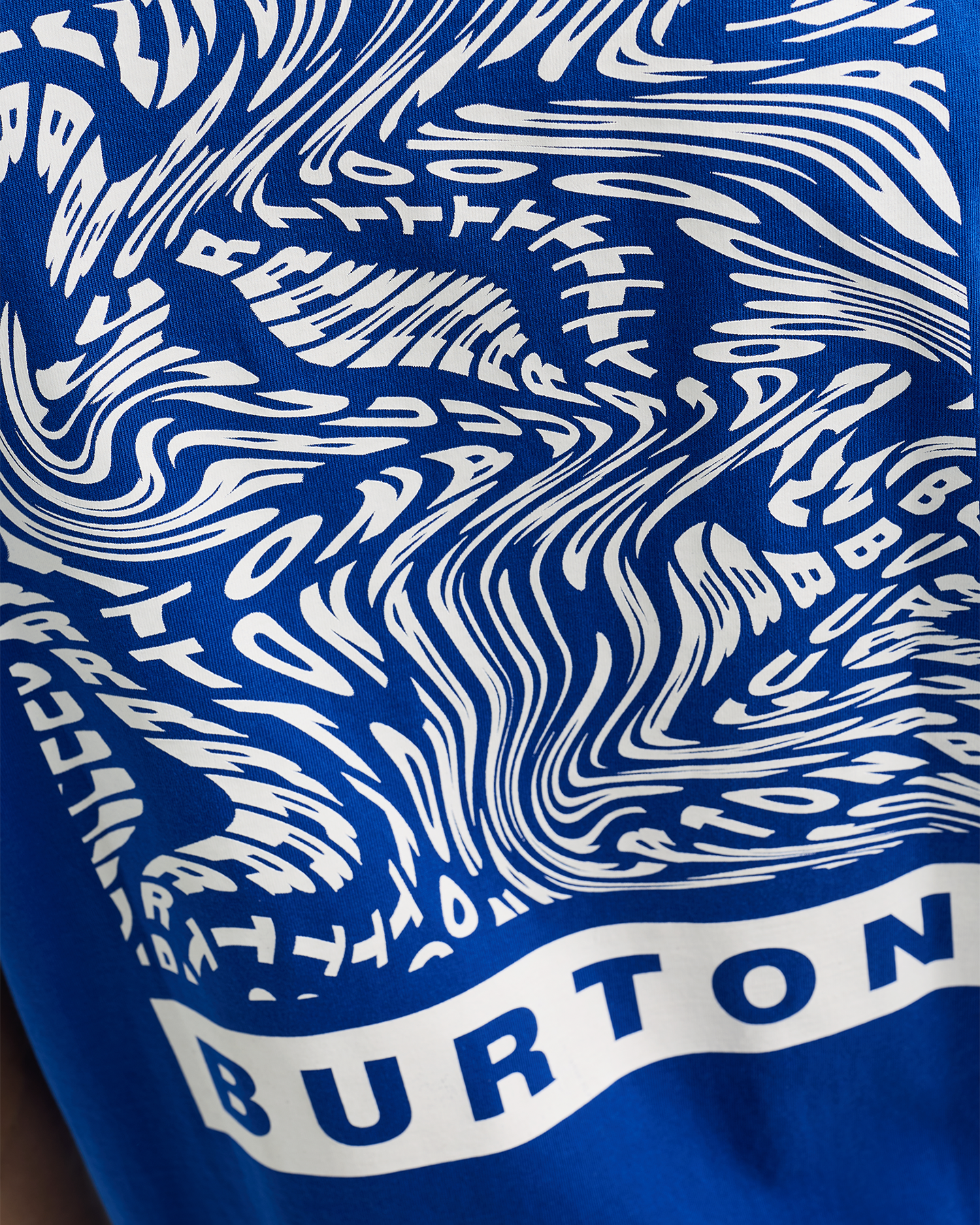 Burton Dejaview Short Sleeve T-Shirt - Jake Blue Unisex S/S Tees - Trojan Wake Ski Snow