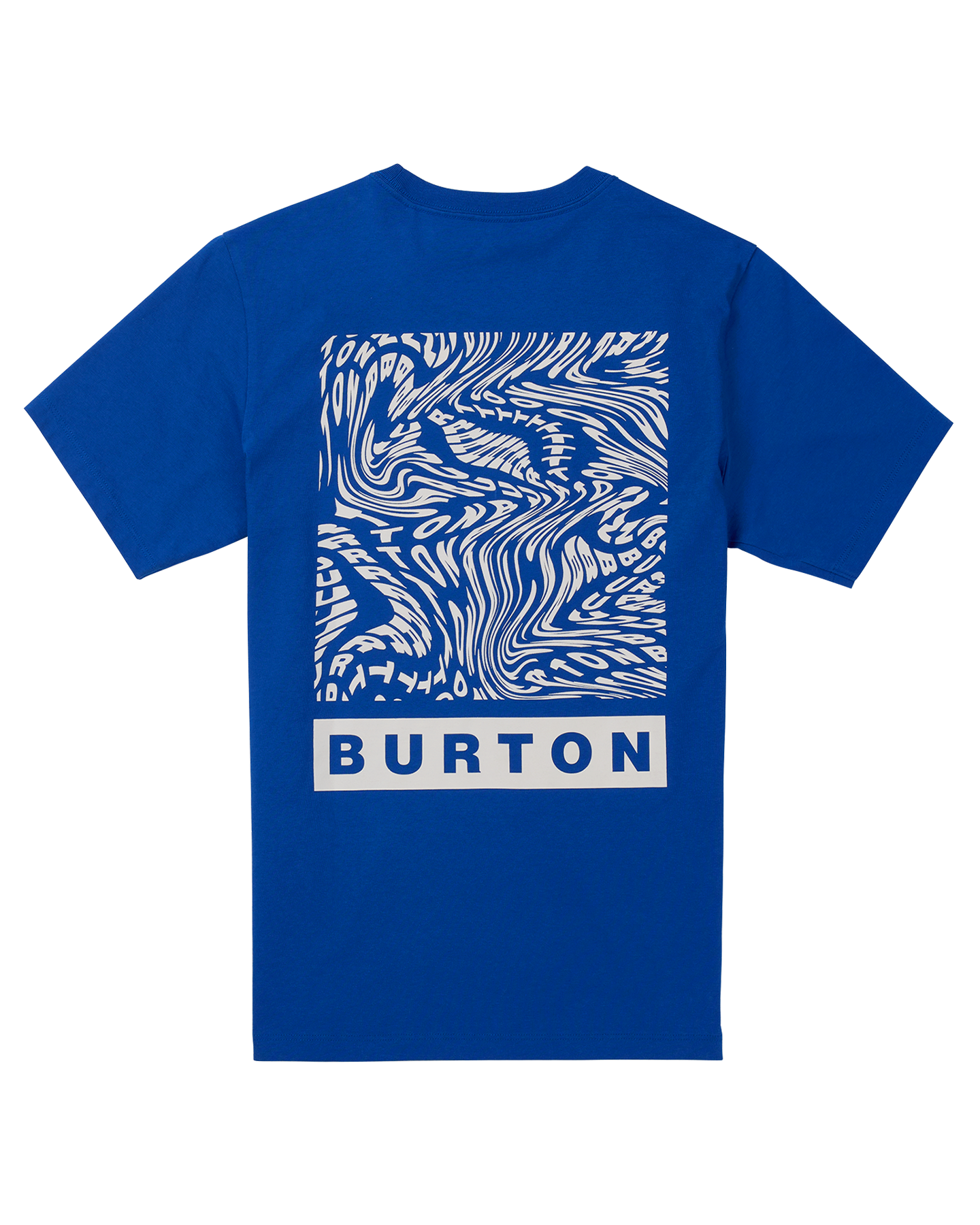 Burton Dejaview Short Sleeve T-Shirt - Jake Blue Unisex S/S Tees - Trojan Wake Ski Snow