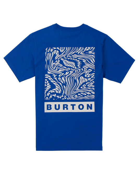Burton Dejaview Short Sleeve T-Shirt - Jake Blue Unisex S/S Tees - Trojan Wake Ski Snow