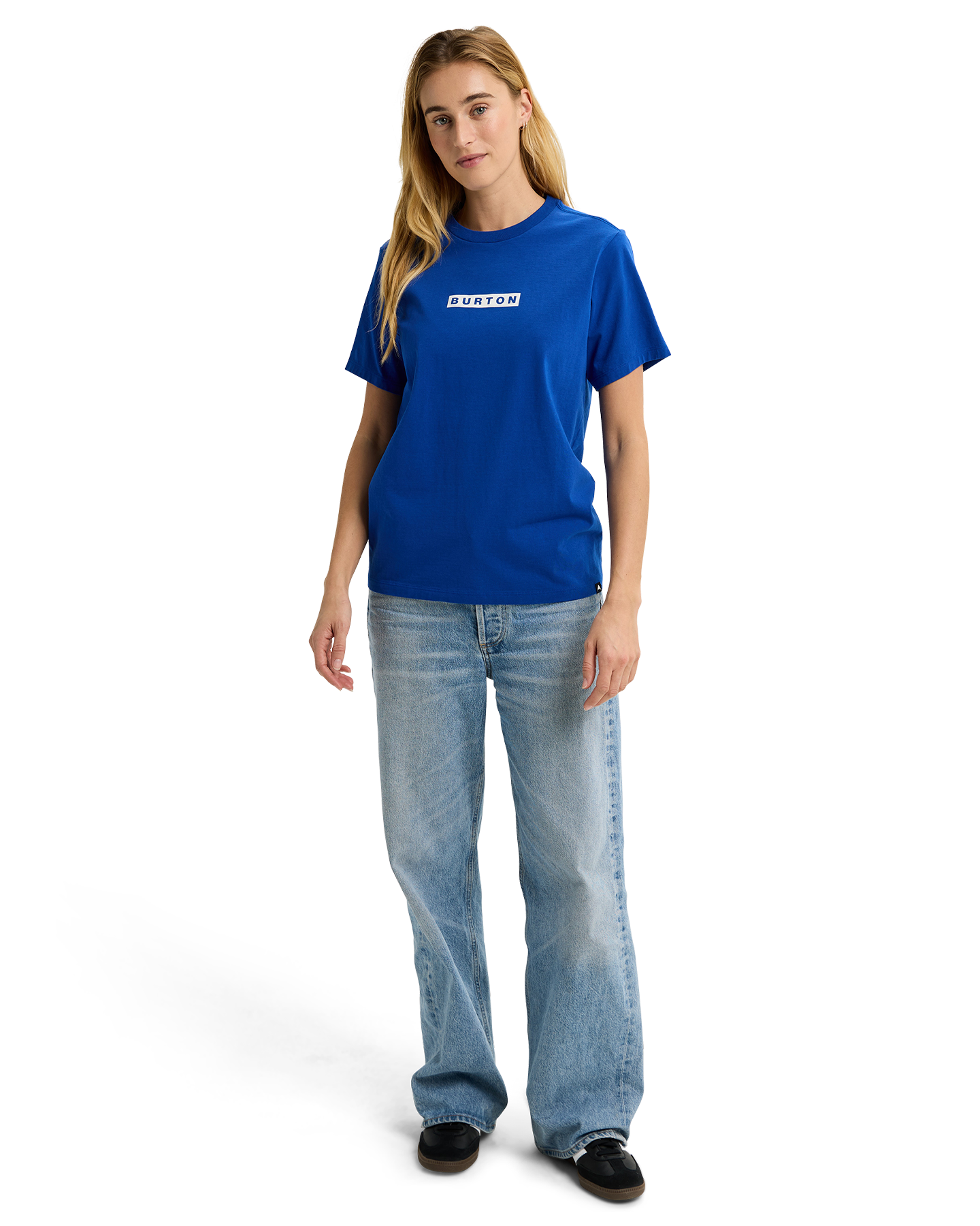 Burton Dejaview Short Sleeve T-Shirt - Jake Blue Unisex S/S Tees - Trojan Wake Ski Snow