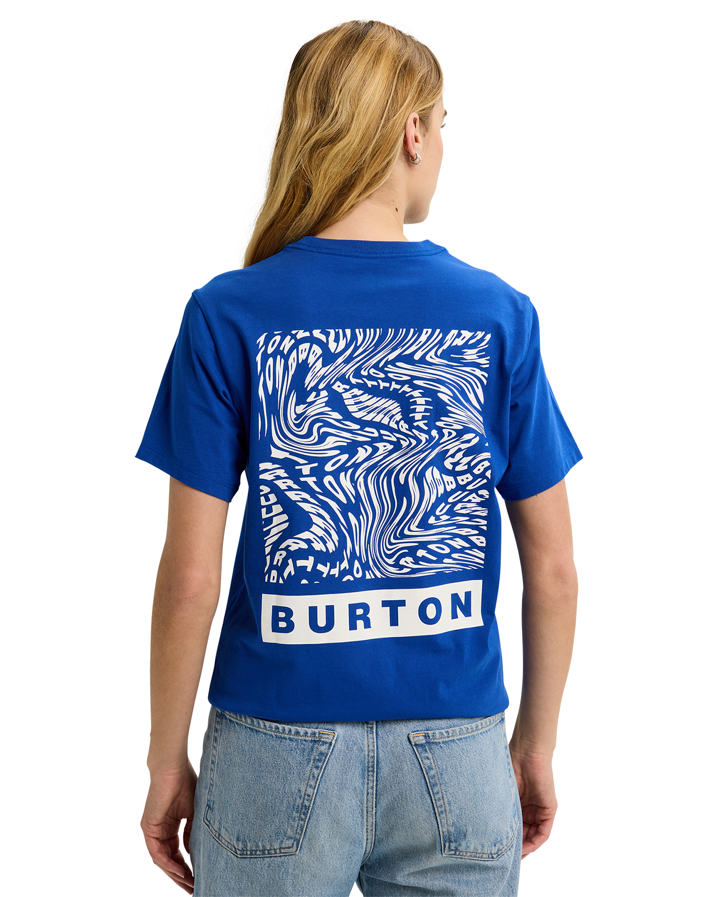 Burton Dejaview Short Sleeve T-Shirt - Jake Blue Unisex S/S Tees - Trojan Wake Ski Snow