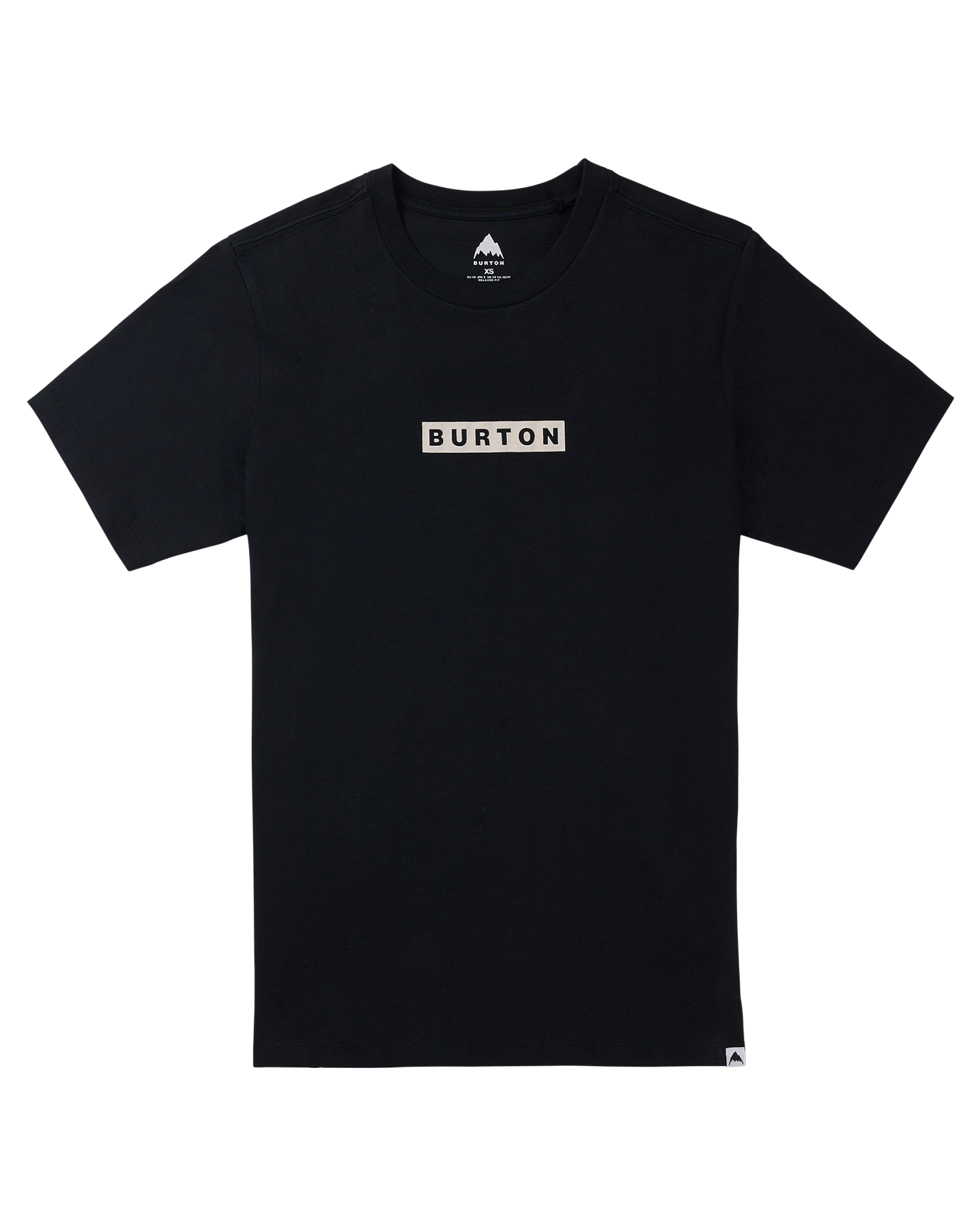Burton Dejaview Short Sleeve T-Shirt - True Black Unisex S/S Tees - Trojan Wake Ski Snow