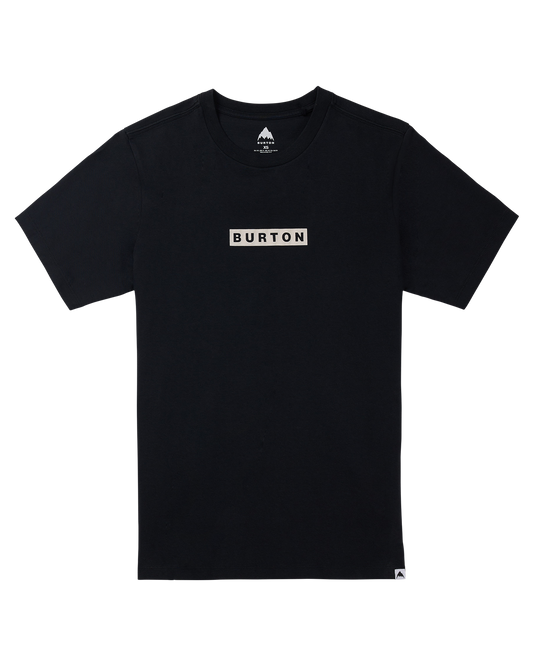 Burton Dejaview Short Sleeve T-Shirt - True Black Unisex S/S Tees - Trojan Wake Ski Snow