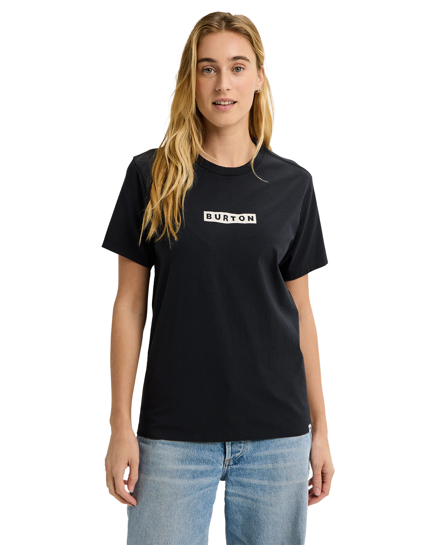 Burton Dejaview Short Sleeve T-Shirt - True Black Unisex S/S Tees - Trojan Wake Ski Snow