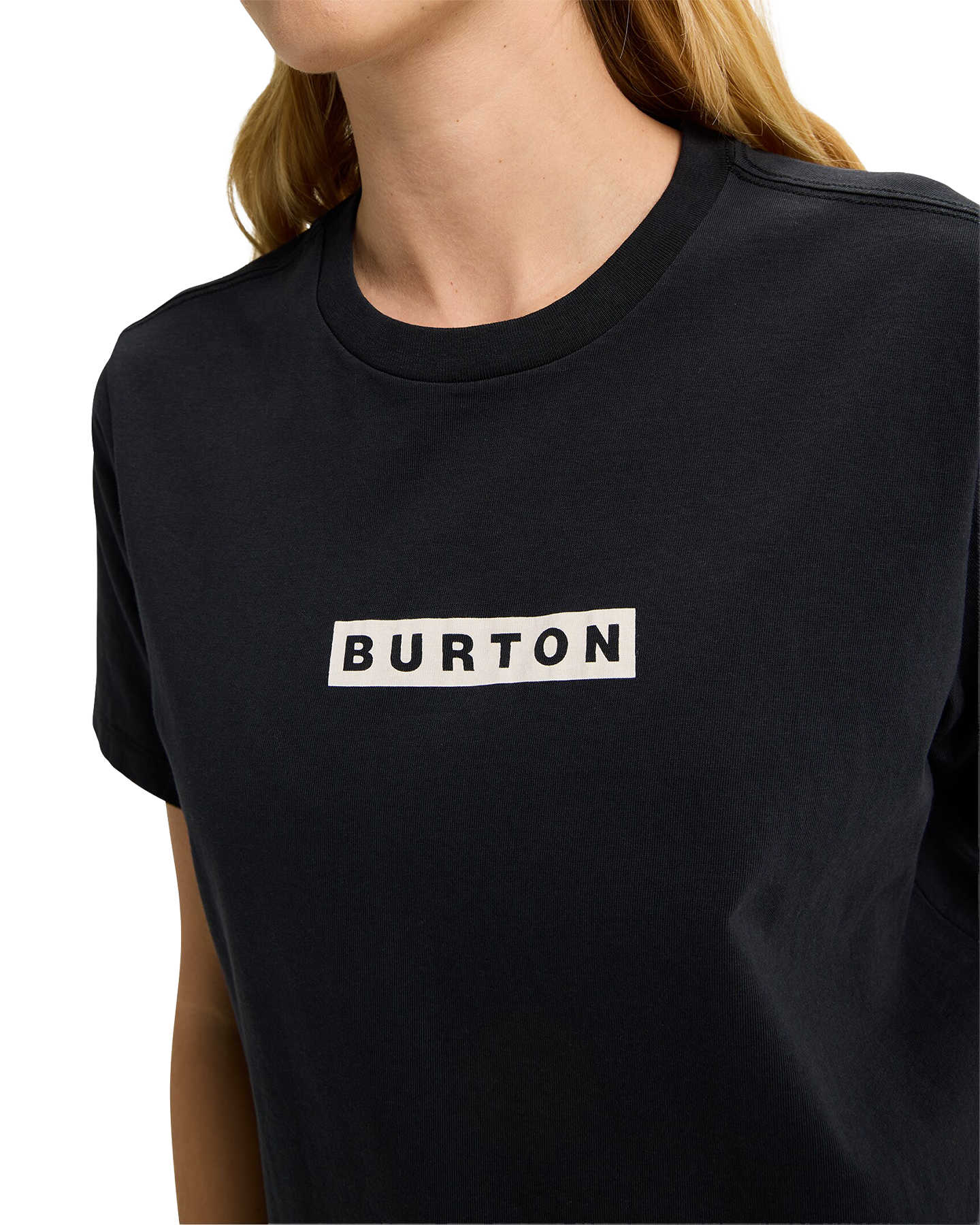 Burton Dejaview Short Sleeve T-Shirt - True Black Unisex S/S Tees - Trojan Wake Ski Snow