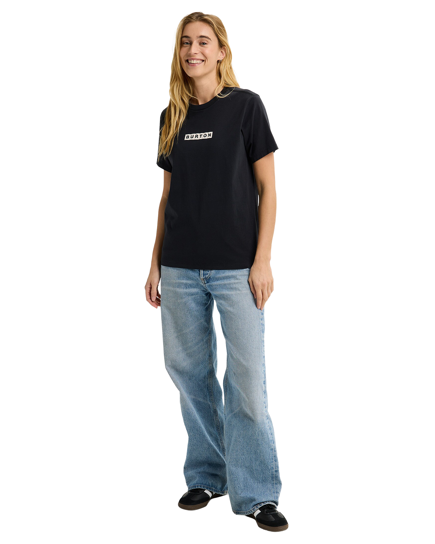 Burton Dejaview Short Sleeve T-Shirt - True Black Unisex S/S Tees - Trojan Wake Ski Snow