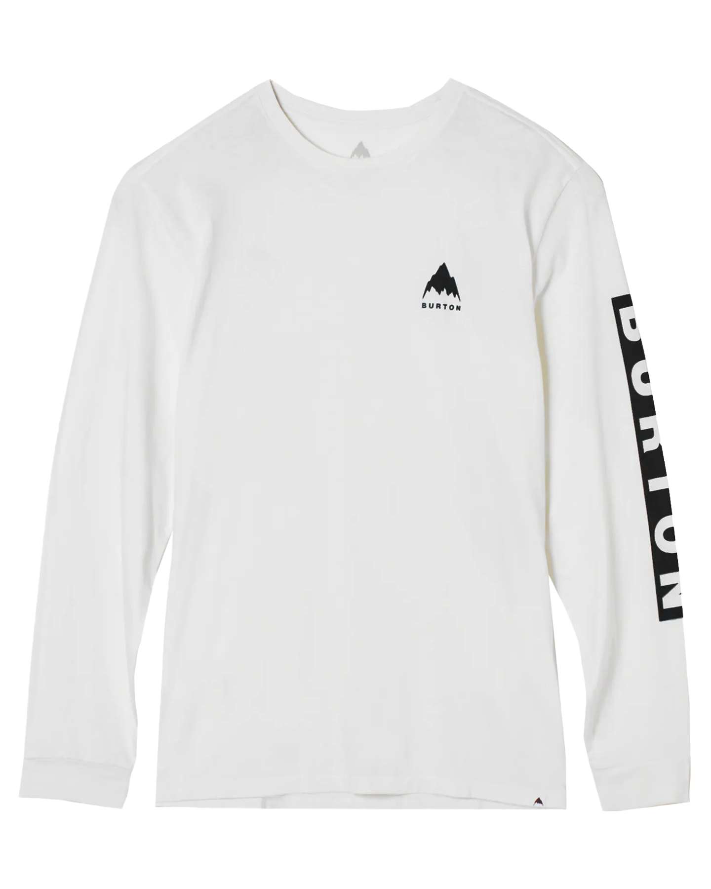Burton Elite Long Sleeve T-Shirt - Stout White Unisex L/S Tees - Trojan Wake Ski Snow