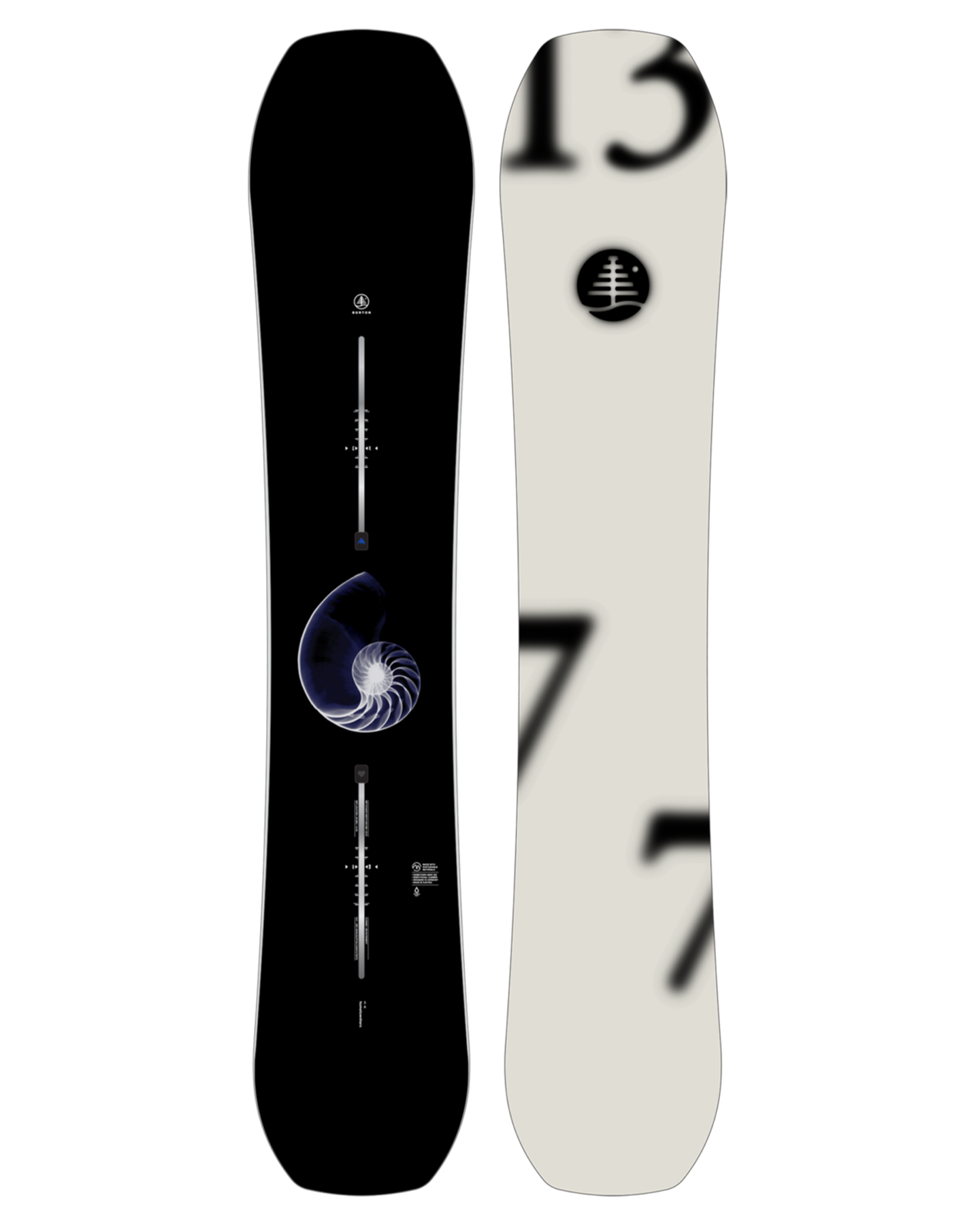 Burton Family Tree Hometown Hero Snowboard - 2026 Unisex Snowboards - Trojan Wake Ski Snow