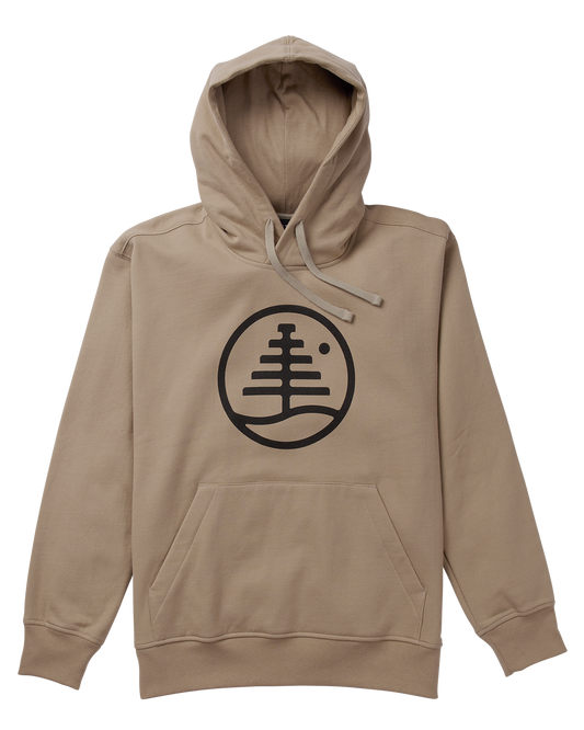 Burton Family Tree Pullover Hoodie - Summit Taupe Unisex Hoodies - Trojan Wake Ski Snow