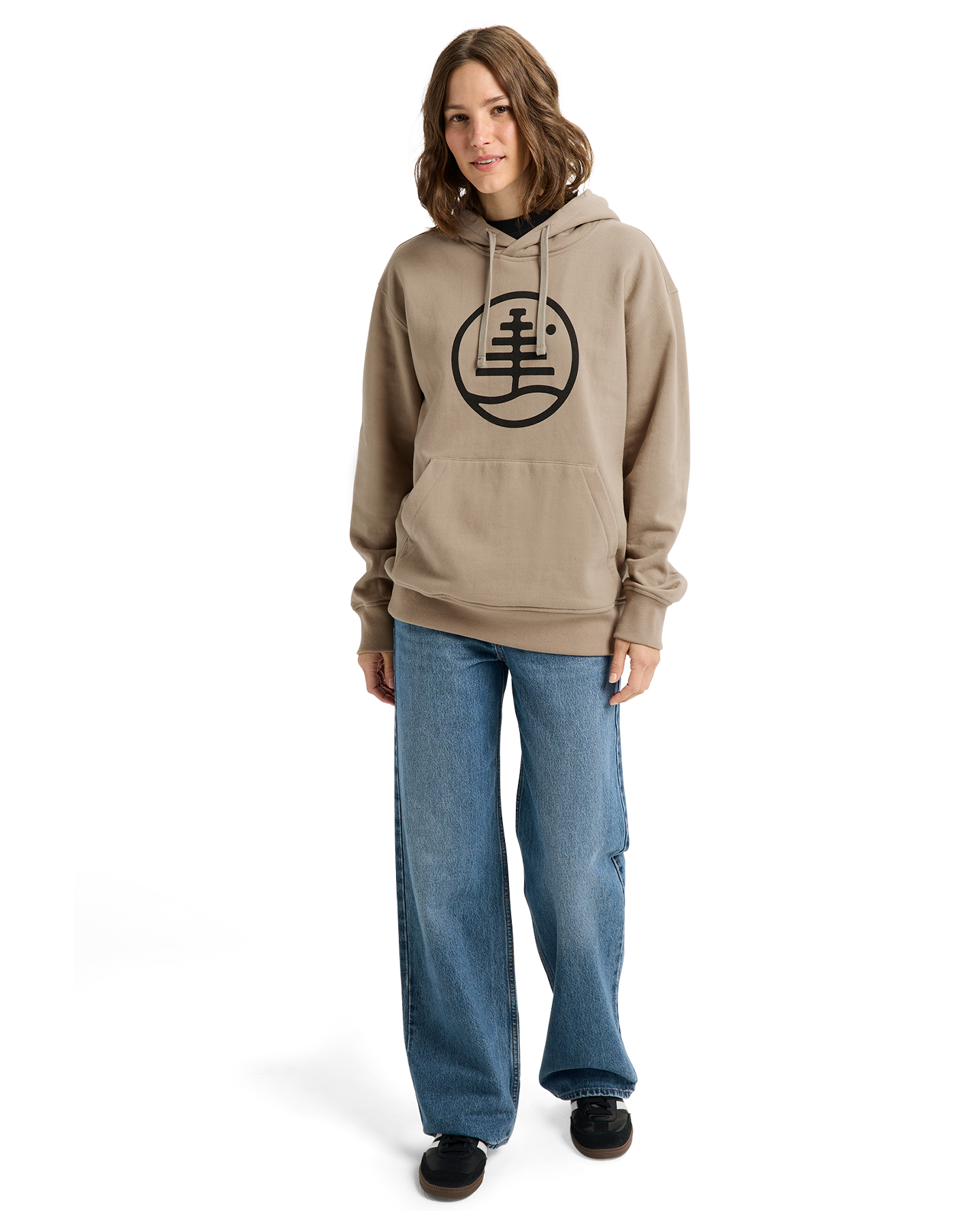 Burton Family Tree Pullover Hoodie - Summit Taupe Unisex Hoodies - Trojan Wake Ski Snow